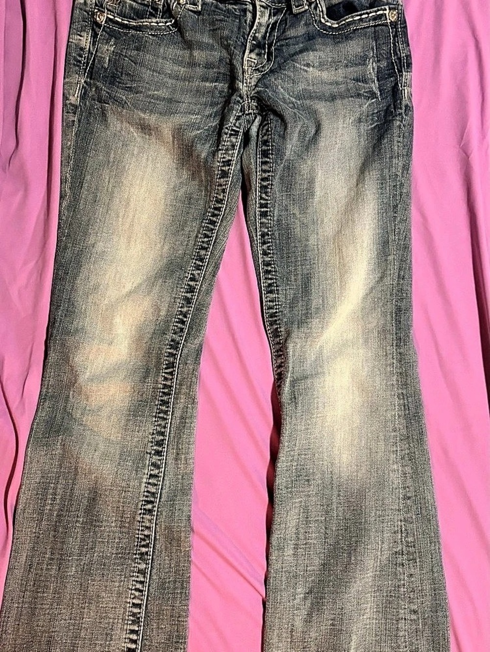 Miss Me Bootcut Jeans Blue Waist 27/31